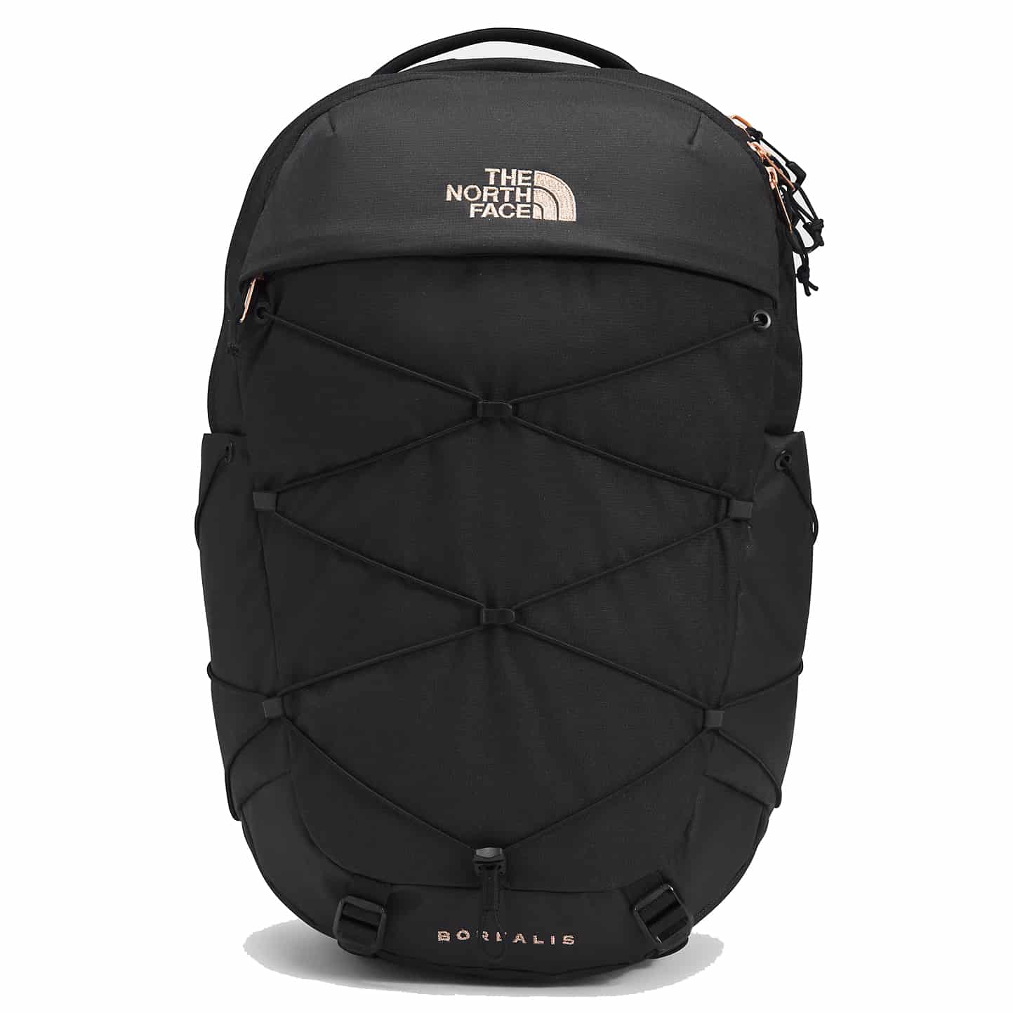 The North Face Women’s Borealis Backpack - TNF Black/Burnt Coral Metallic
