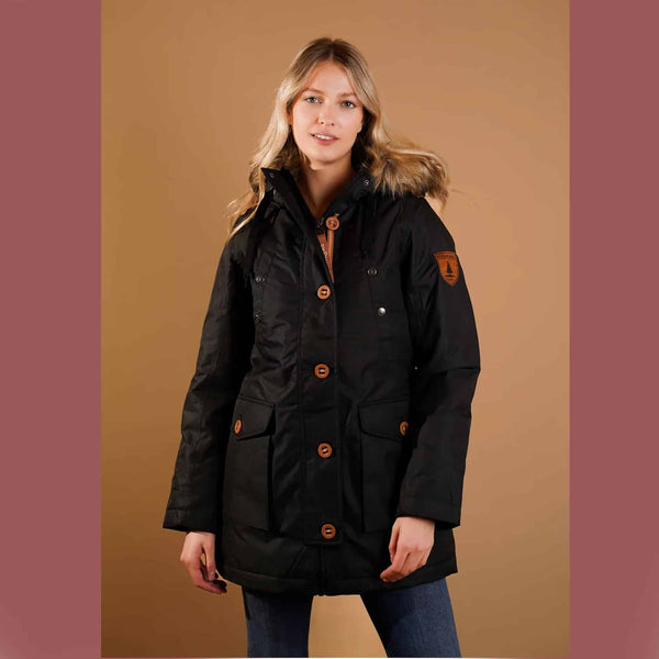 Wanakome Everly Parka - Black