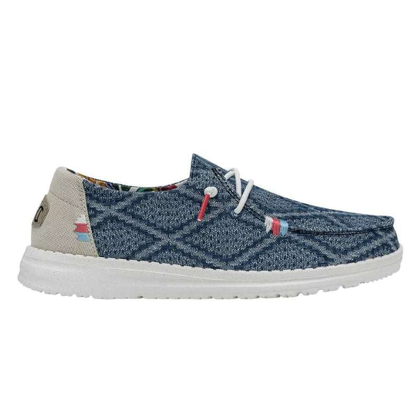 Hey Dude Women's Wendy BOHO Shoes - True Blue