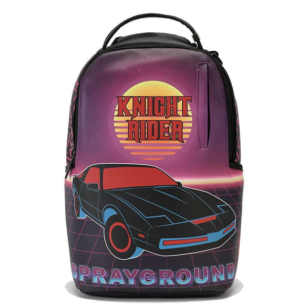 Black Sprayground Knight Rider Backpack - Limited Edition