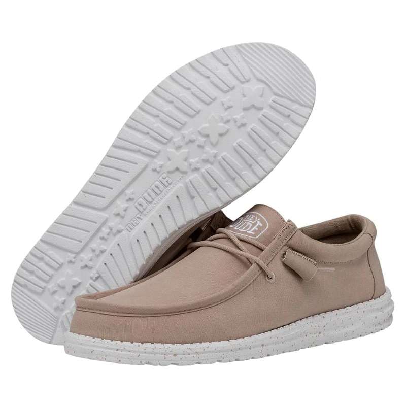 Hey Dude Men's Wally Slub Canvas Shoes