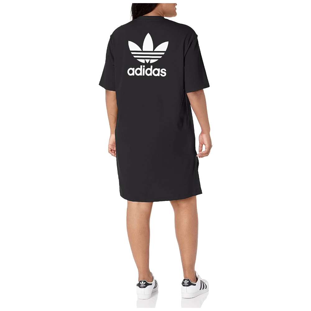 adidas Originals Women's Adicolor Classics Big Trefoil Tee Dress