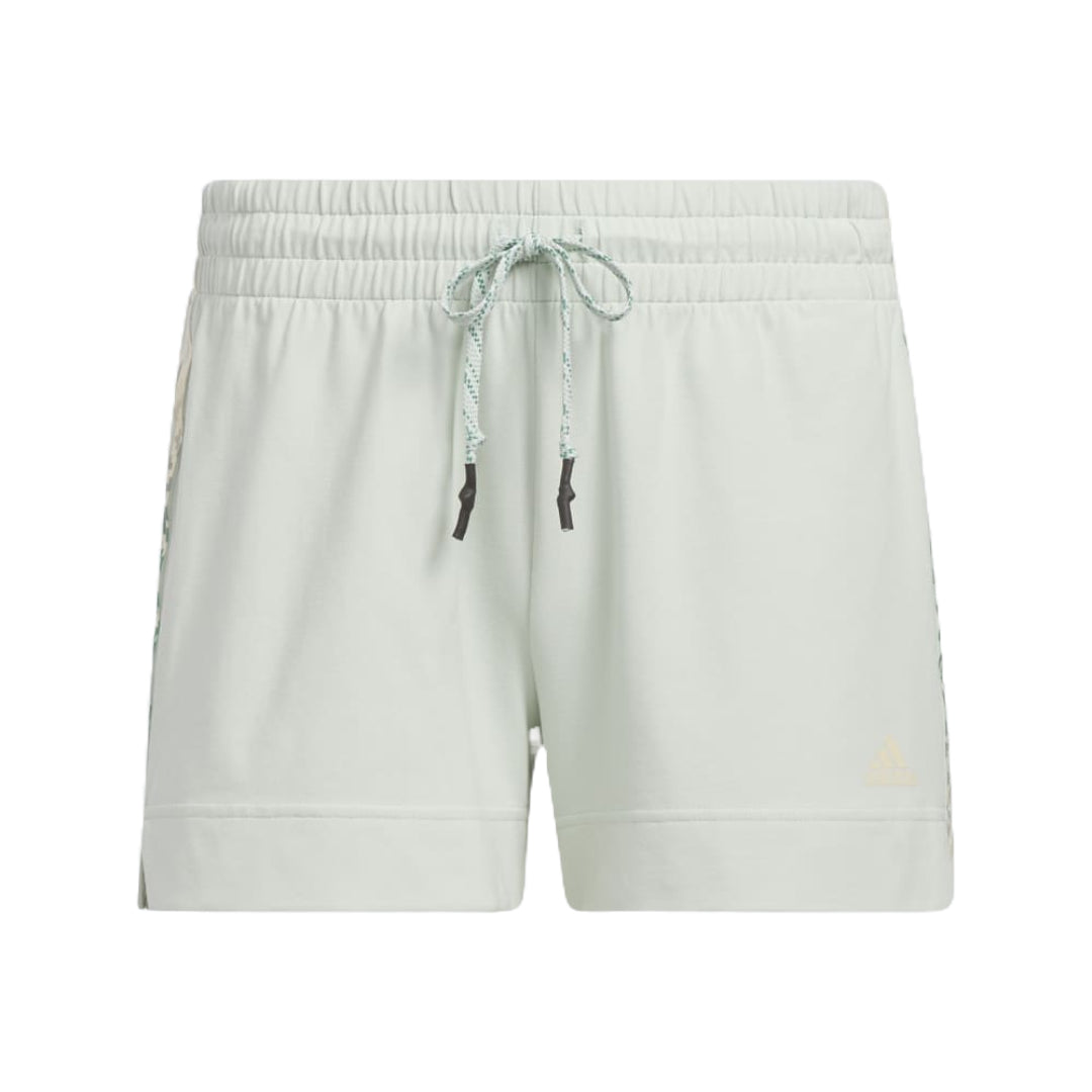 adidas Women's Woven G Short, featuring a comfortable fit and breathable fabric for active wear.