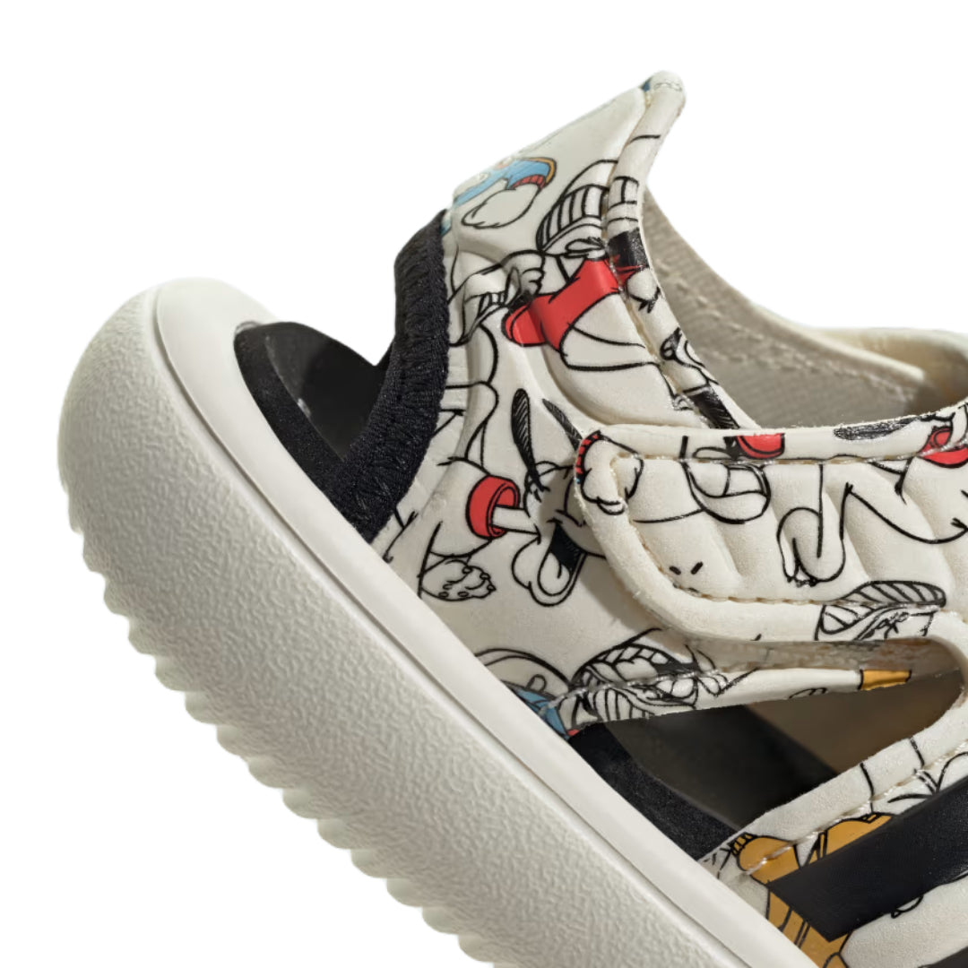 Colorful adidas Kid's Unisex Disney Water Sandals featuring beloved Disney characters.