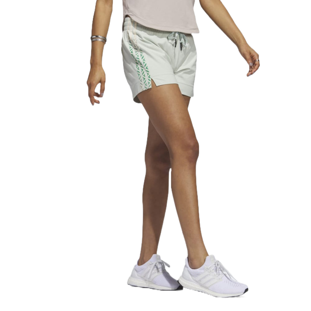 adidas Women's Woven G Short, featuring a comfortable fit and breathable fabric for active wear.