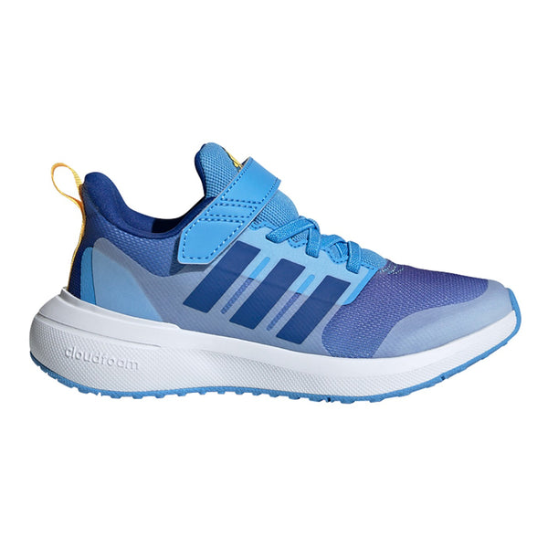 Adidas Kids Fortarun 2.0: A vibrant pair of running shoes designed for active youngsters, featuring the iconic Adidas logo and advanced comfort technology.