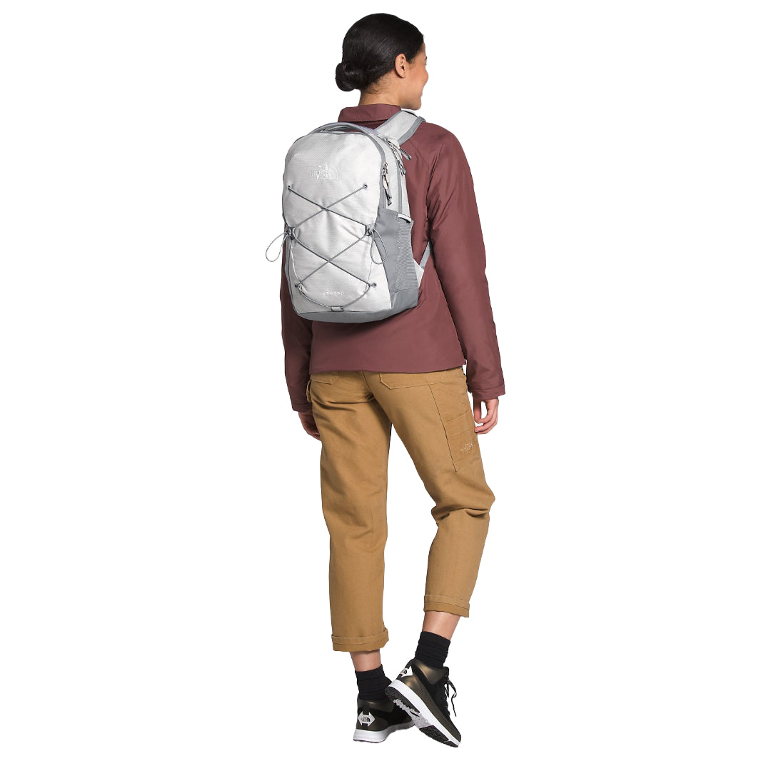 The North Face Women's Jester Backpack: Comfort and organization for your daily adventures.