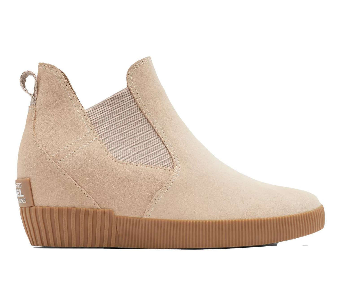 Out N About Slip-On Wedge NL4702-257 Natural Tan, White