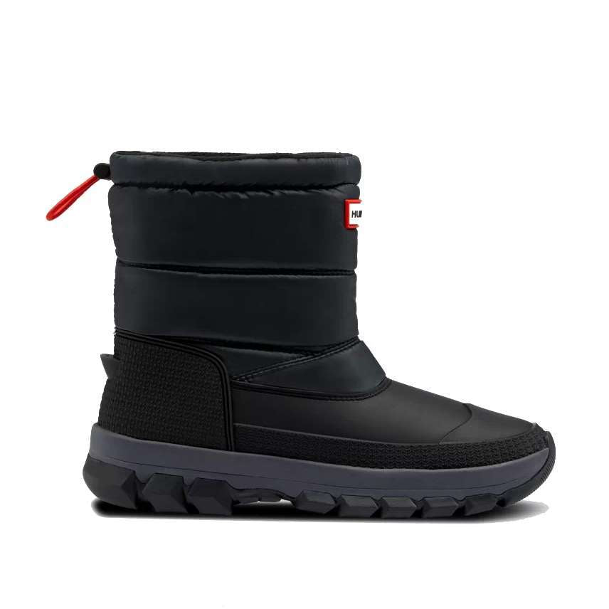 Hunter Women's Original Insulated Short Snow Boots - Black (WFS2106WWU
