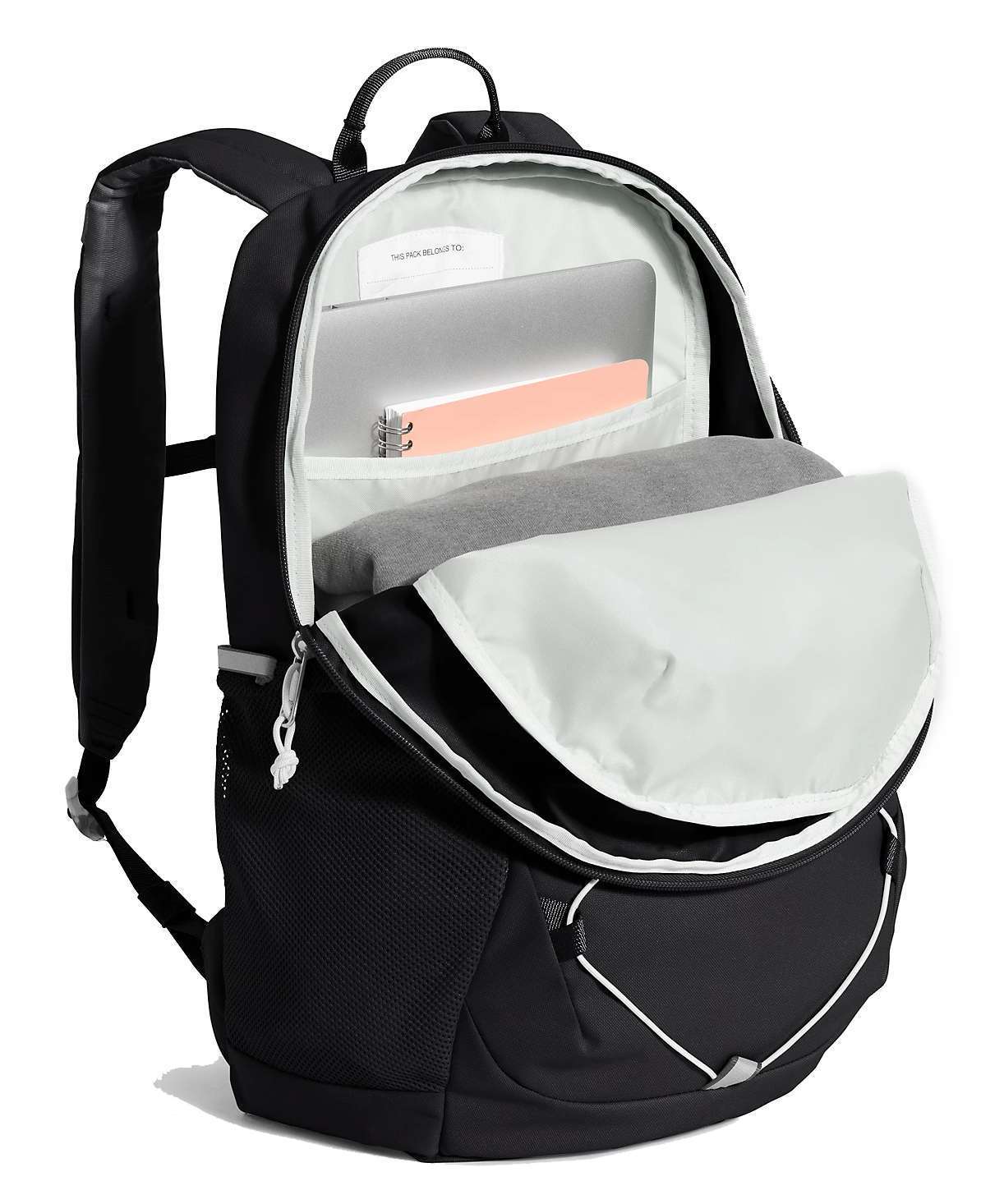 The North Face Youth Court Jester Backpack - TNF Black - TNF White NF0A52VY KY4