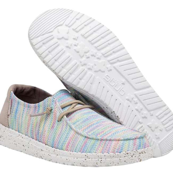 Hey Dude Women's Wendy Sox Aurora White 121920214
