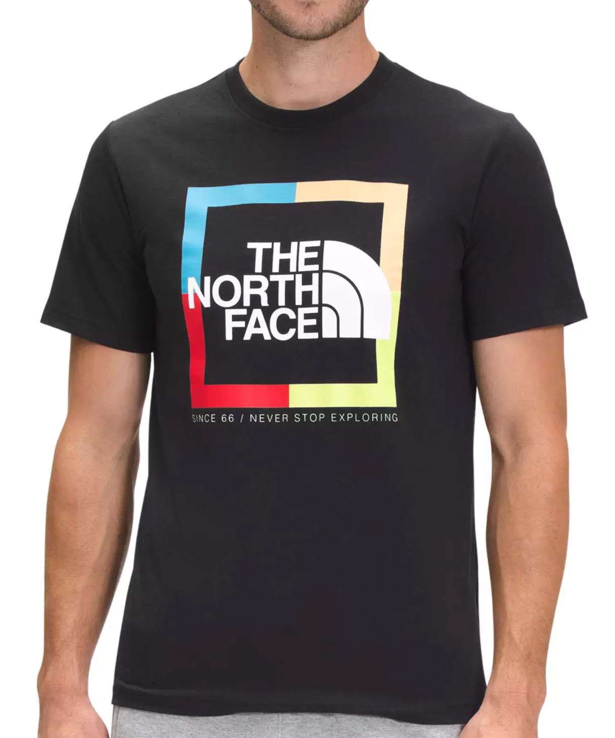THE NORTH FACE MEN'S SHORT SLEEVE COORDINATES TEE A5J5AY3F TNF Black