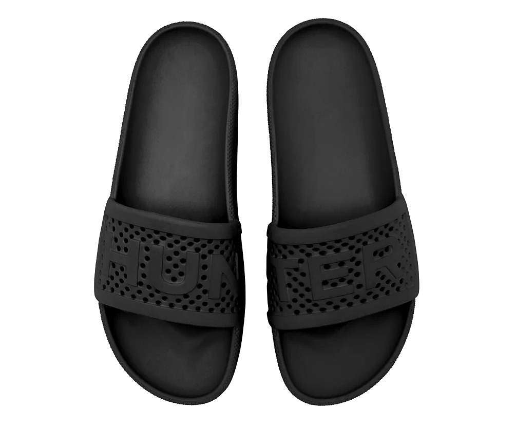 Hunter Women's Original Lightweight Moulded Sliders - Black (WFD4022EVA)