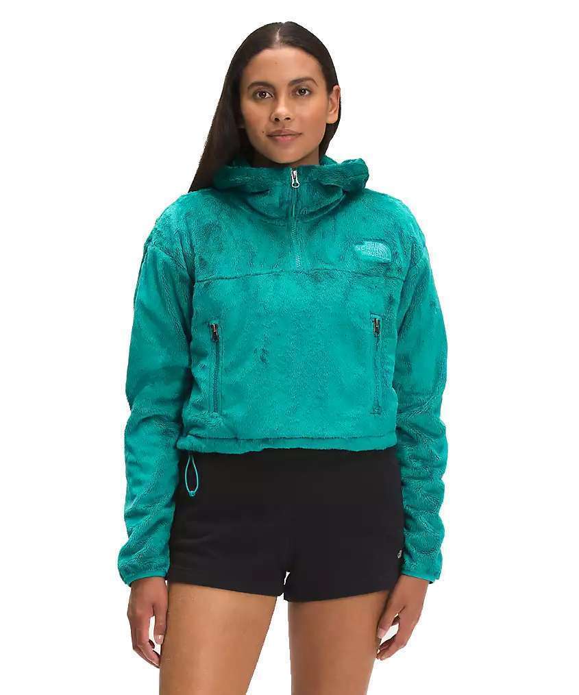 The North Face Women’s Osito 1/4 Zip Hoodie A5GINZCV Porceline Green
