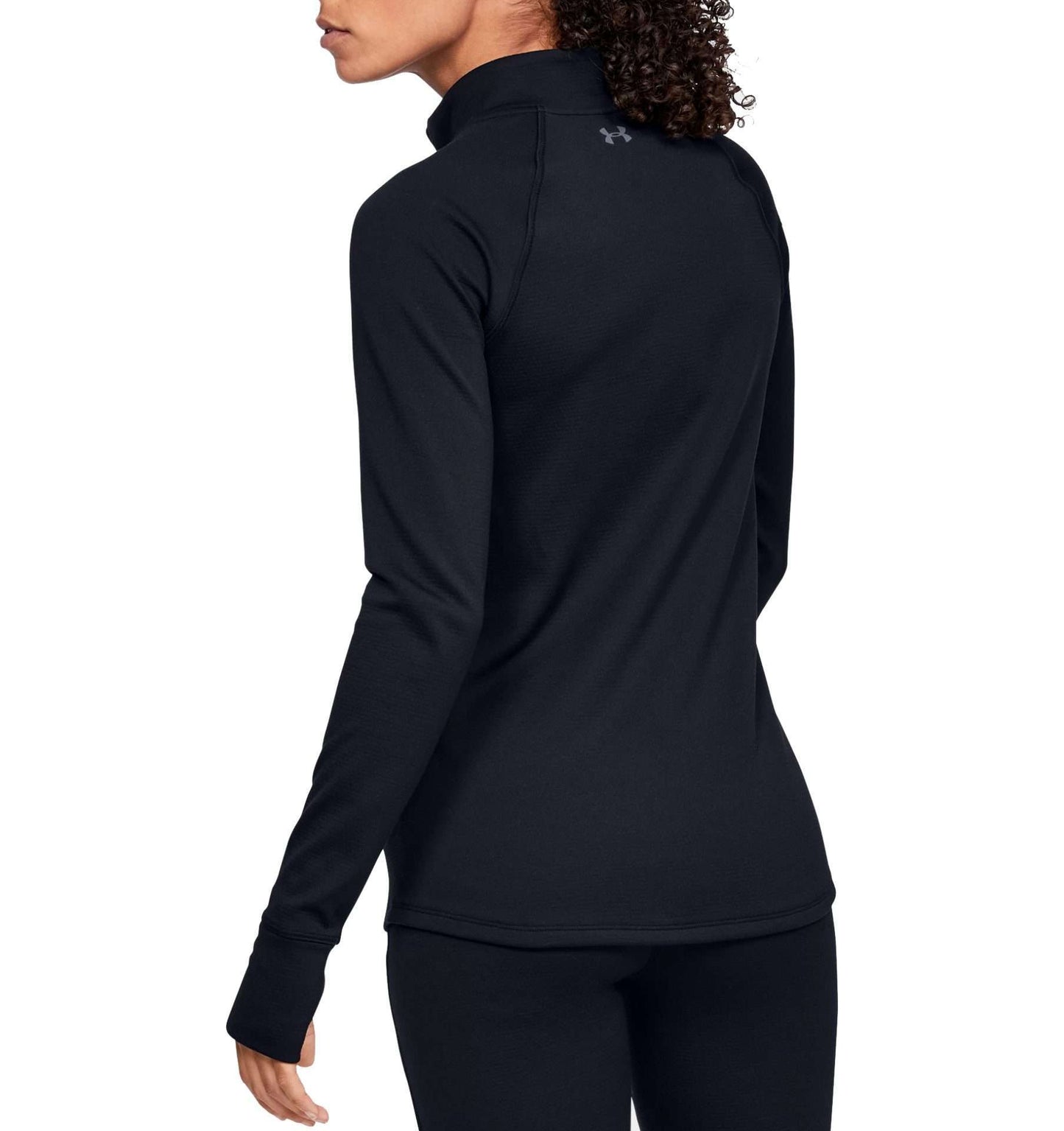 Under Armour Women's ColdGear® Base 4.0 ¼ Zip TOP 1343319 Black
