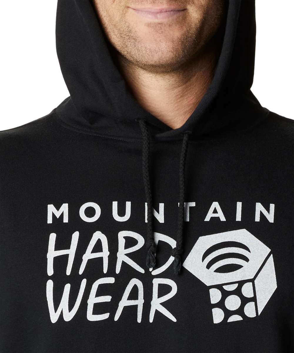 Mountain Hardwear Men's MHW Logo Pullover Hoody 1934921-010 Black