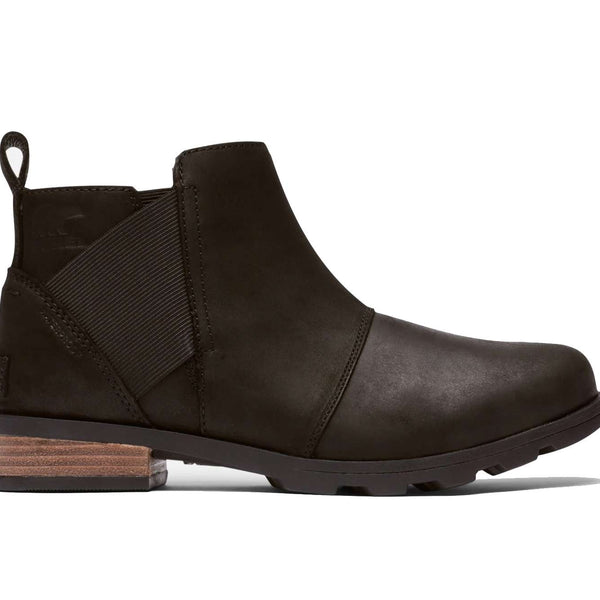 Sorel Women's Emelie Chelsea Boot - Quarry/Black