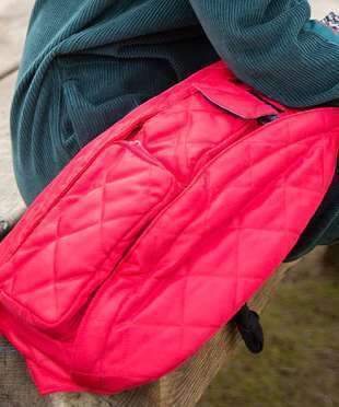 KAVU Women's ROPE PUFF Bag - Scarlet 9217-1785