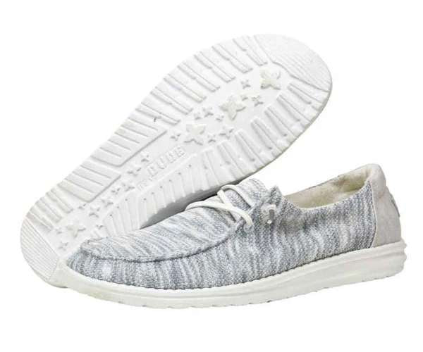 Hey Dude Women's Wendy Sox - Glacier Grey 121922672
