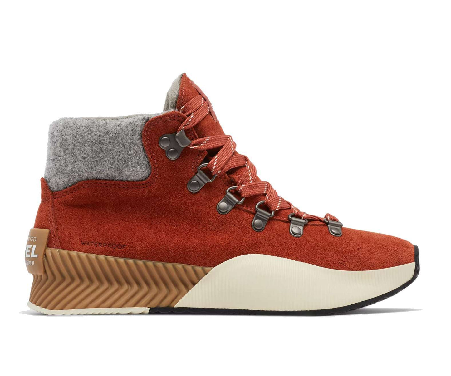 SOREL WOMEN'S OUT N ABOUT III CONQUEST BOOT - Warp Red, Chalk NL4435-849