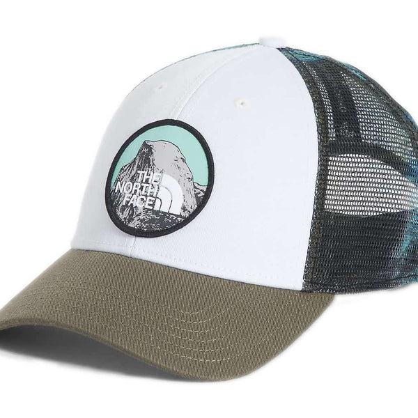 The North Face Mudder Trucker Hat - TNF White/Wasabi Ice Dye Print/Graphic Patch NF0A5FXAA30