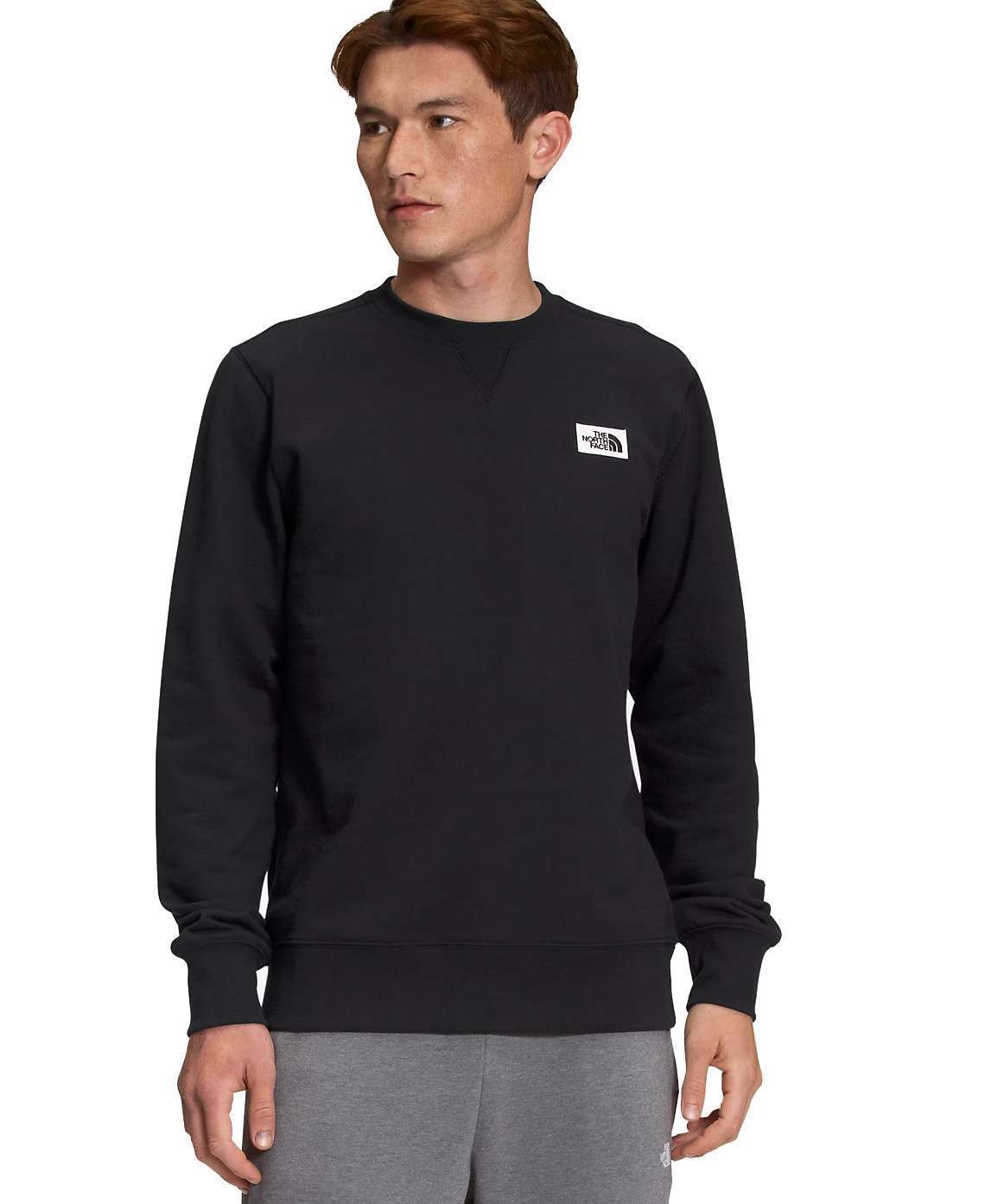 The North Face Men’s Heritage Patch Crew - TNF Black NF0A7WXHJK3