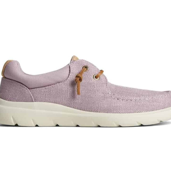 Sperry Women's Captain's Moc Hemp Slip On - ELDERBERRY