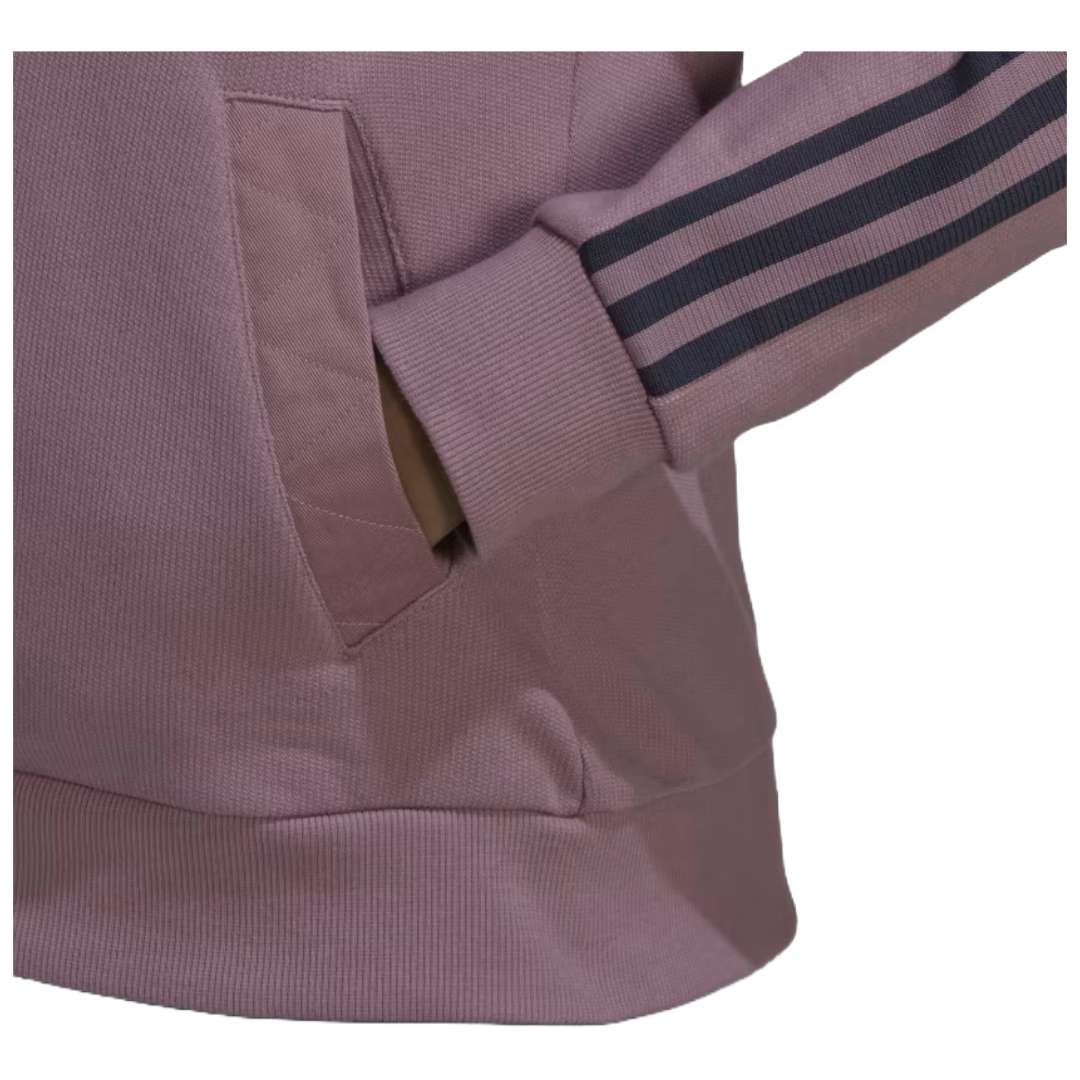 adidas originals Women's Trio Track jacket in Magic Mauve color