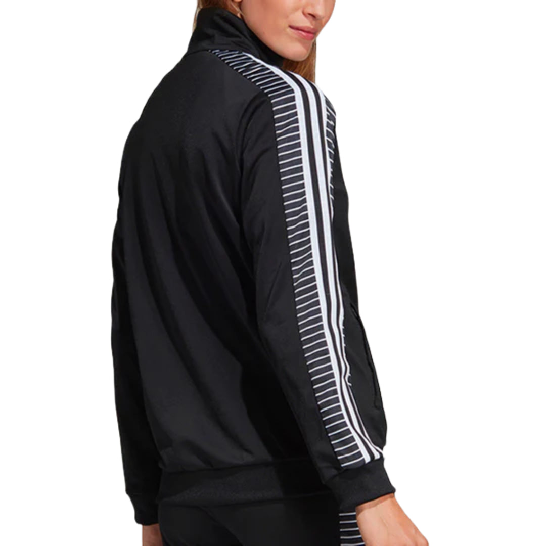 Stand out in style with adidas Originals Women's Track Top, a sporty and chic jacket featuring the iconic trefoil logo for a fashionable edge.