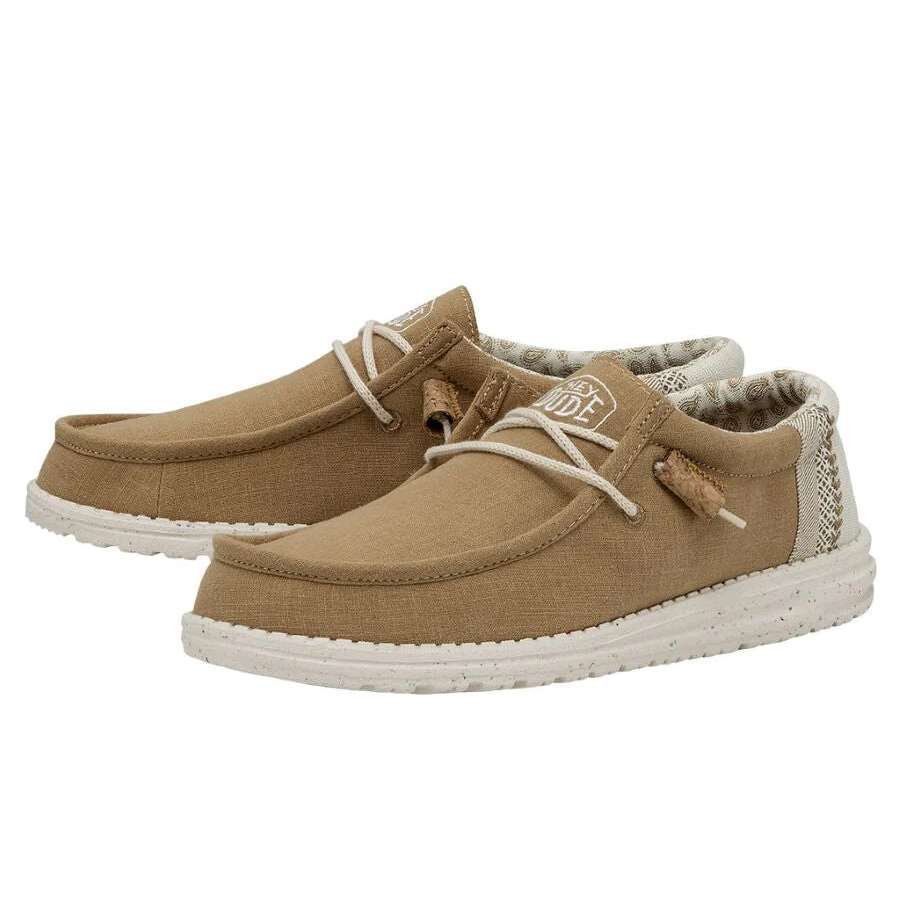 Hey Dude Men's Wally Break Stitch Shoes Orca