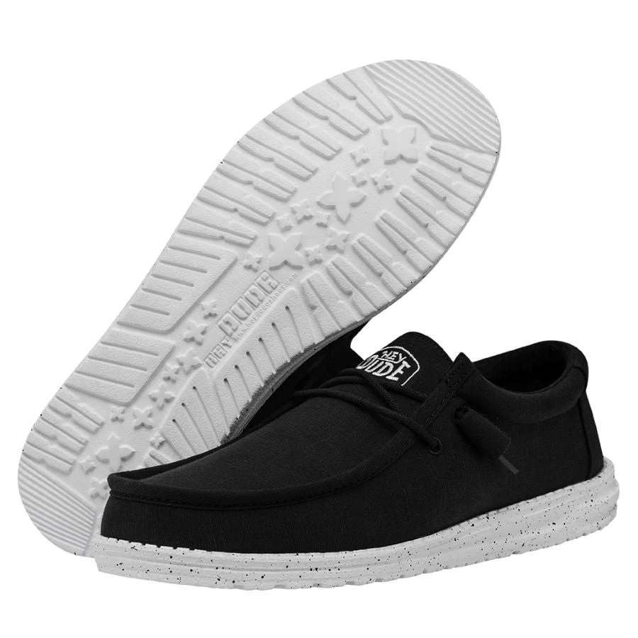 Hey Dude Men's Wally Slub Canvas Shoes