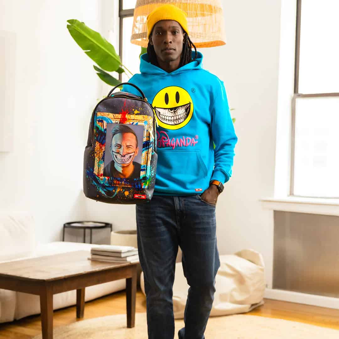 Sprayground Rare Dbd Shark Portrait by Ron English - Super Limited Edition