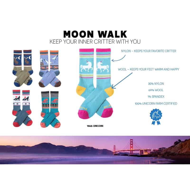 Kavu Unisex Moonwalk Socks - Fall Range