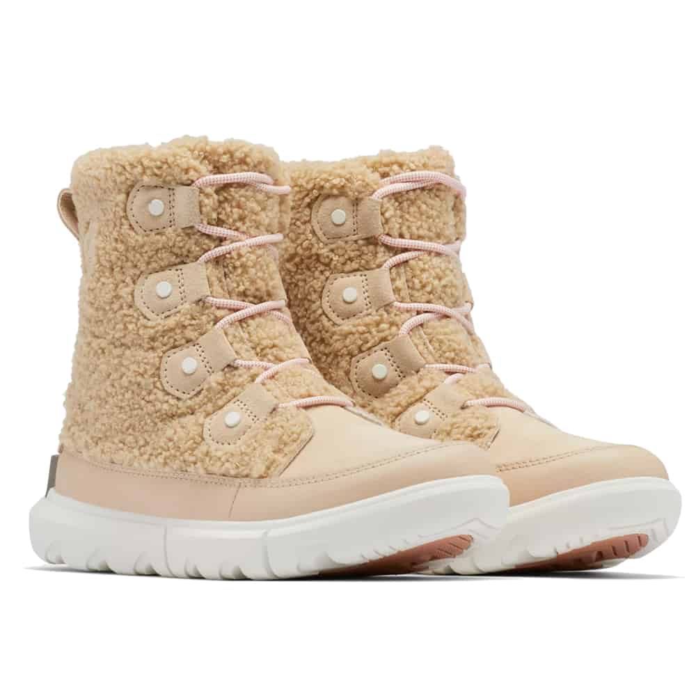 WOMEN'S SOREL EXPLORER II JOAN COZY BOOT Nova Sand, Sea Salt