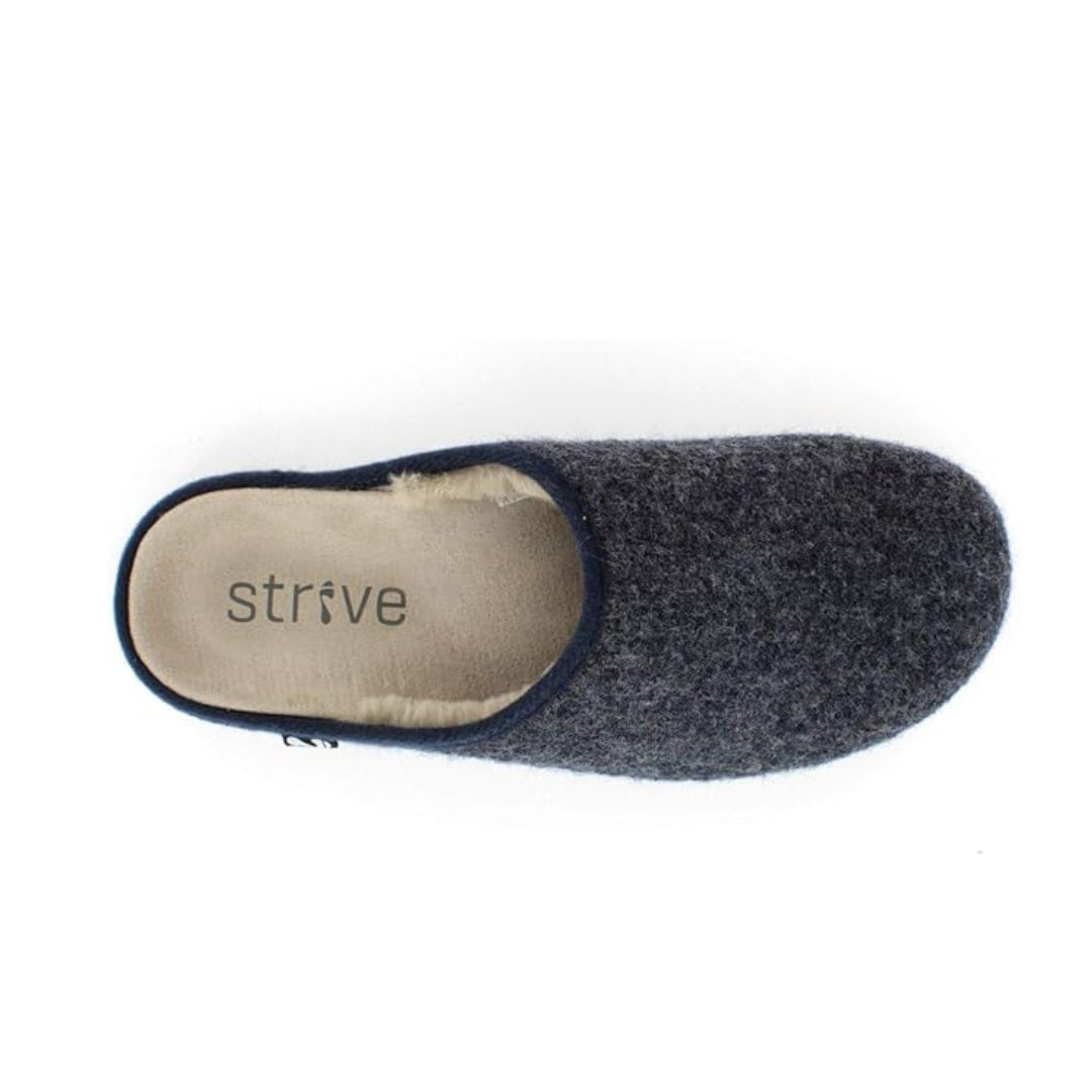 Strive Copenhagen Orthotic Slipper – a supportive, cushioned, and stylish slipper designed for ultimate comfort and foot health.