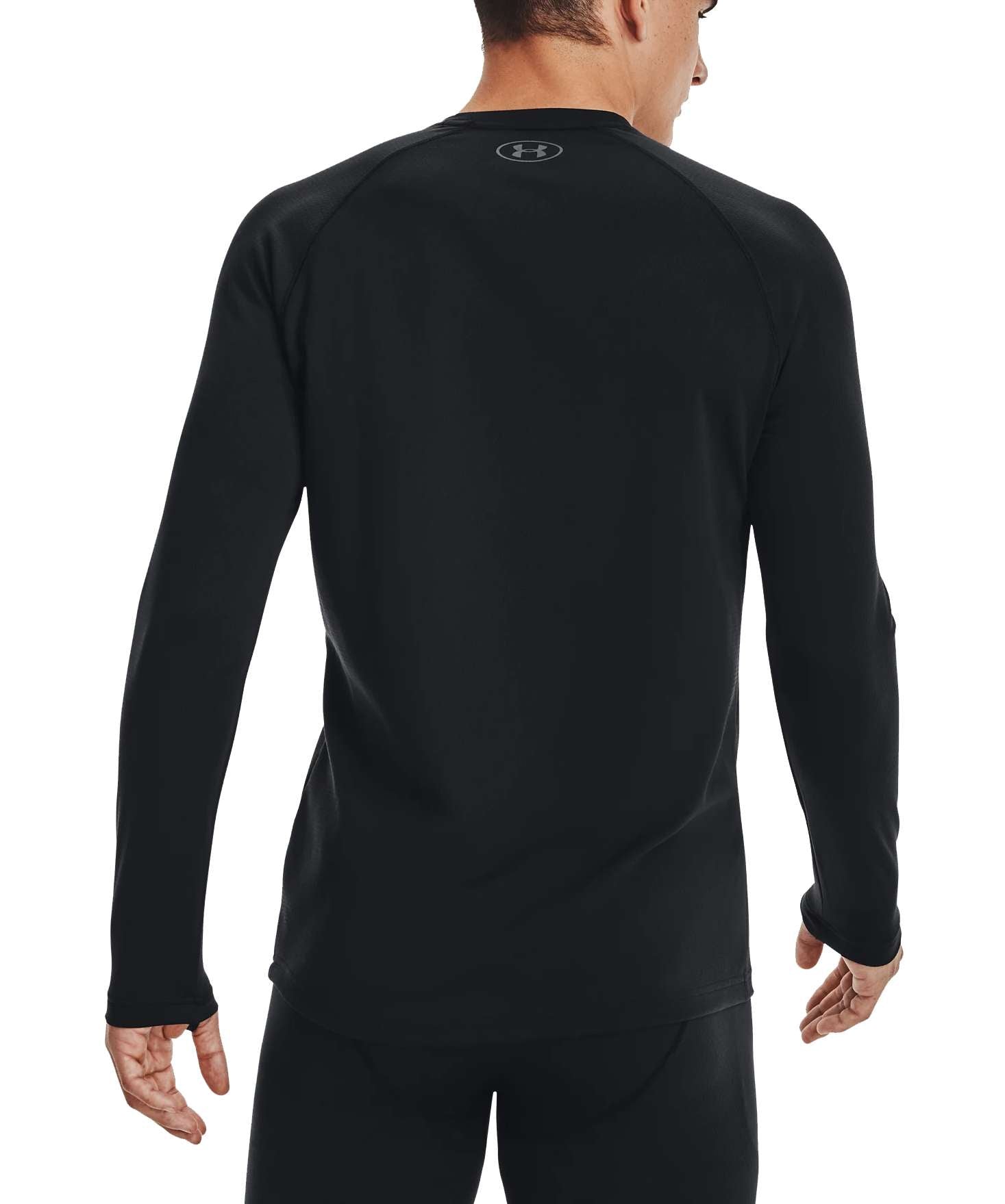 Under Armour Men's ColdGear Base 2.0 Crew Top 1343244 Black