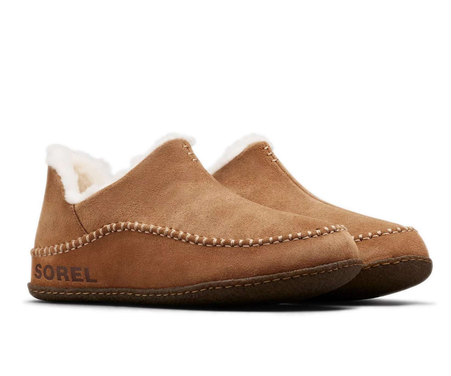 SOREL MEN'S MANAWAN II SLIPPER - Elk, Natural NM3477-186
