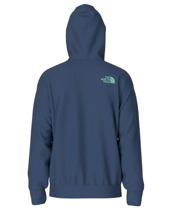 The North Face Men's Graphic Injection Hoodie - Shady Blue/Wasabi NF0A7UO5 A2D