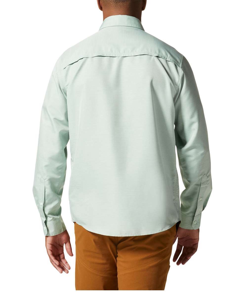 Mountain Hardwear Men's Canyon Long Sleeve Shirt 1648751 372 Glacial Mint