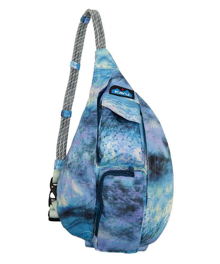 KAVU Mini Rope Sling Bag - Ocean Storm 9191-1799