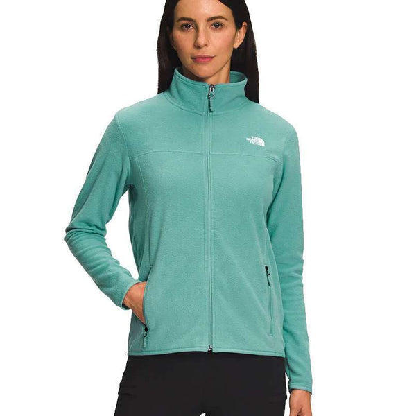 The North Face Women's TKA Glacier Full-Zip Jacket - Wasabi NF0A48KJ6R7