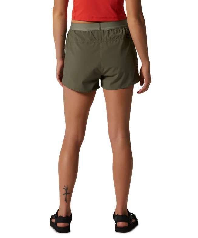 Mountain Hardwear Women's Trail Sender Short 1982781-397 Stone Green