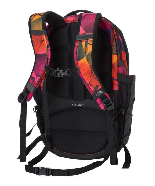 The North Face Women’s Borealis Backpack - Mr. Pink Pink Expedition Print/TNF Black NF0A52SI9B5
