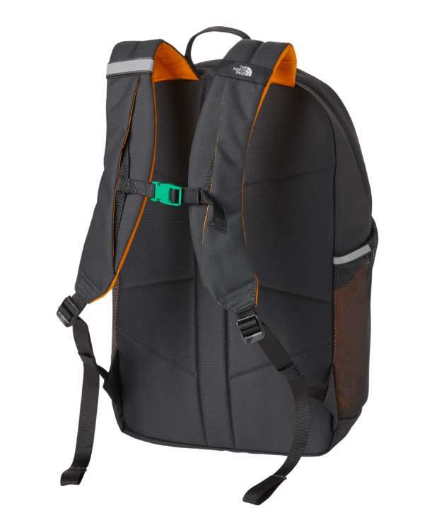 The North Face Youth Court Jester Backpack - Asphalt Grey/Cone Orange NF0A52VY8A3
