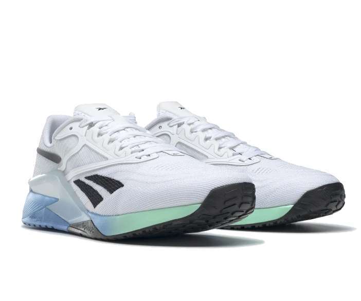 Reebok Men's Nano X2 Training Shoes - Ftwr White / Essential Blue / Hint Mint GZ0886