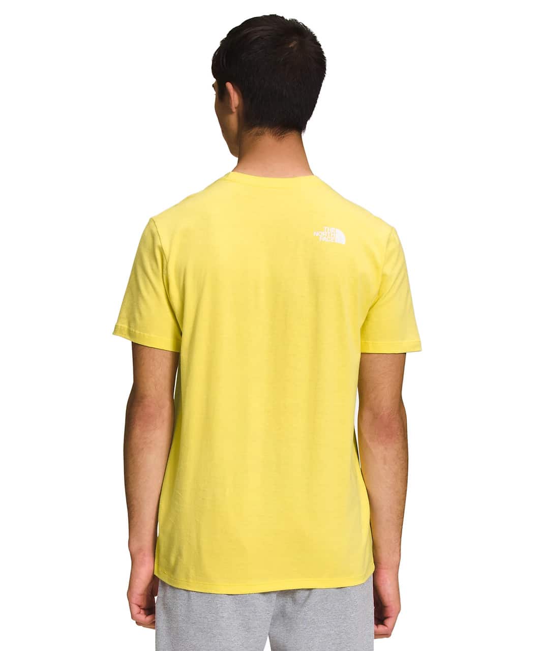 The North Face Men’s Short-Sleeve Geo NSE Tee - Yellowtail/Gardenia White