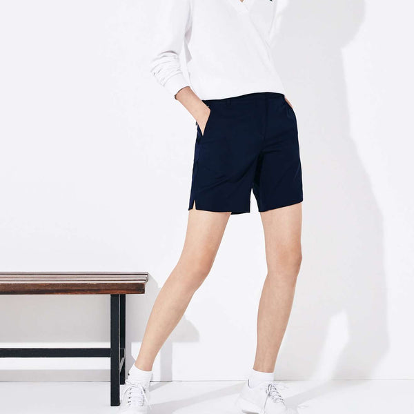Lacoste Women’s SPORT Gabardine Bermuda Shorts (FF3443-51-423)