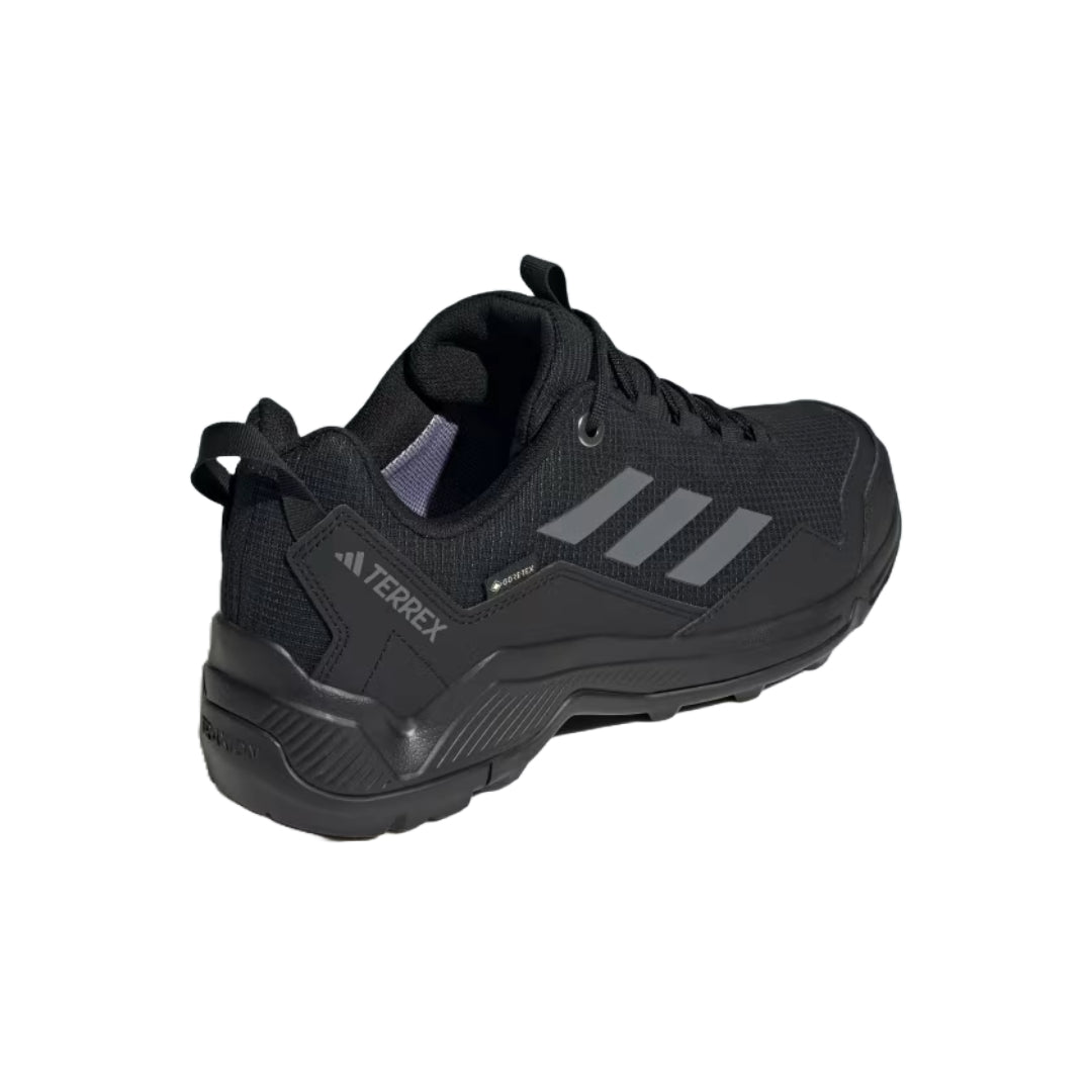 adidas Men's Terrex Eastrail Gore-Tex Hiking Shoes in grey and black.