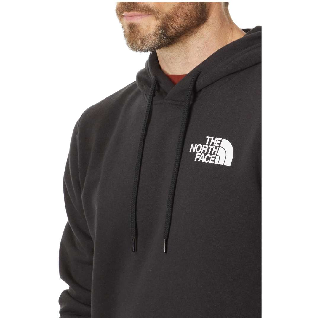 The North Face Men’s Box NSE Pullover Hoodie in Black - A classic and versatile essential for urban adventures.