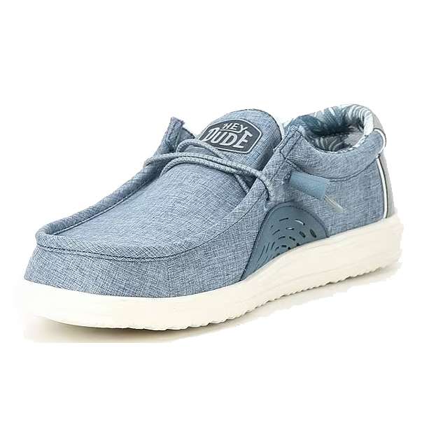 Hey Dude Men's Wally H2O Shoes Overcast